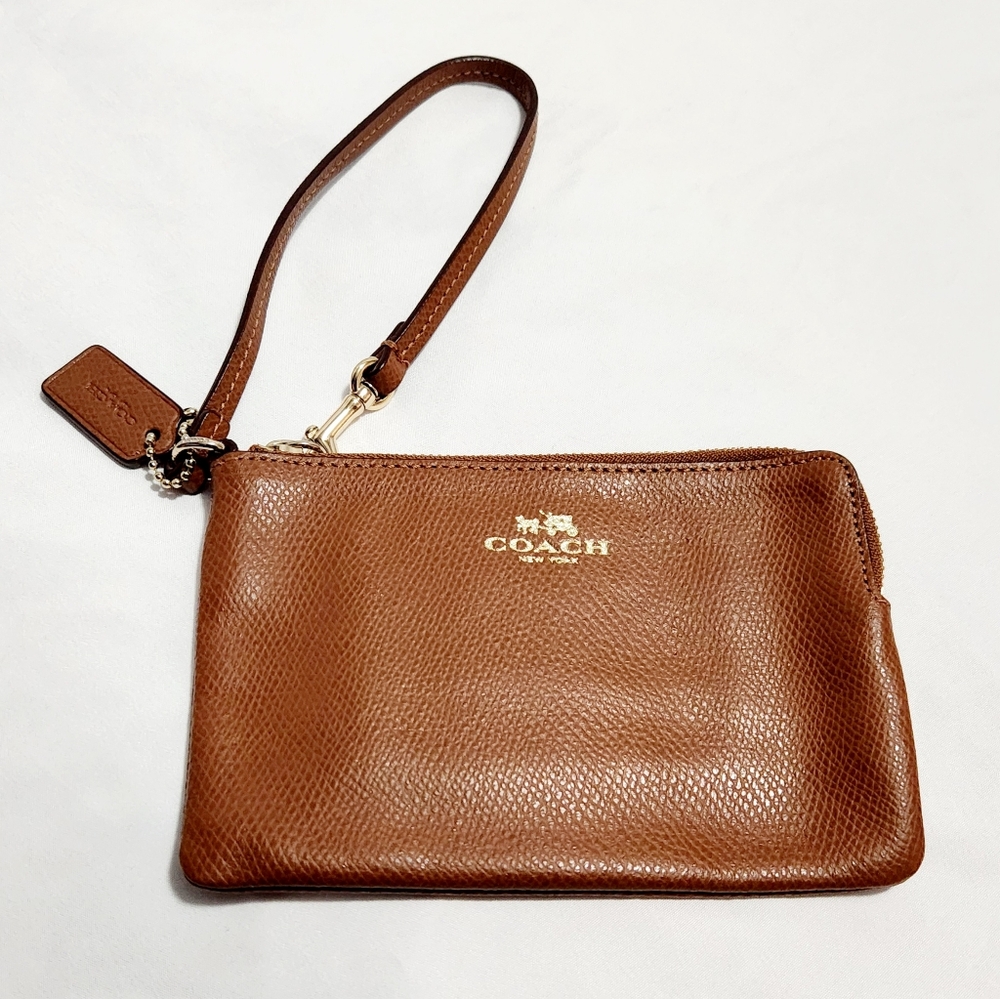 💕💯 Authentic Coach Skinny Wrislet/Pouch💕 - Picture 7 of 7